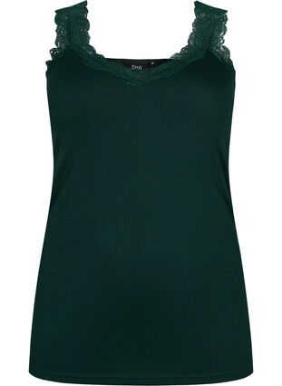 Topp med blonder, 2 stk., Scarab / Black, Packshot image number 2