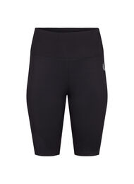 Lange tettsittende treningsshorts, Black