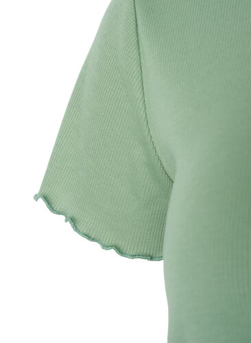T-skjorte i ribbet materiale til gravide, Green Bay, Packshot image number 3