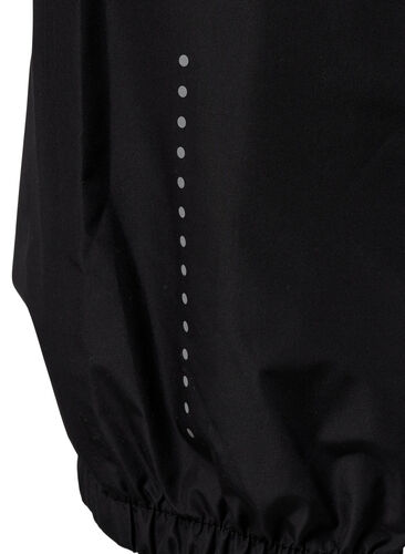 Regnbukser med refleks, Black w. Reflex, Packshot image number 3