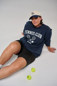 Blå sweatshirt,  Blå sweatshirt, , Model