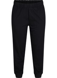 Pysjamasbukser i bomull, Black