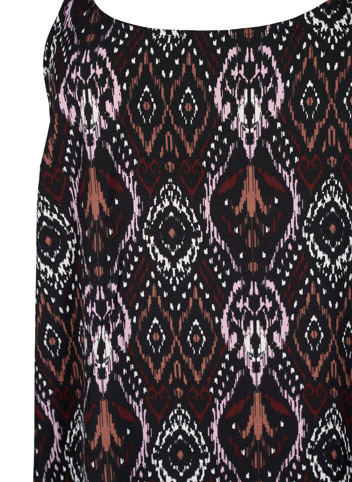 FLASH - Topp med mønster, Black Rose Ethnic, Packshot image number 2