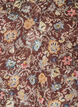 Chiffonkjole med blomstertrykk og volanglag, Brun, Packshot image number 2