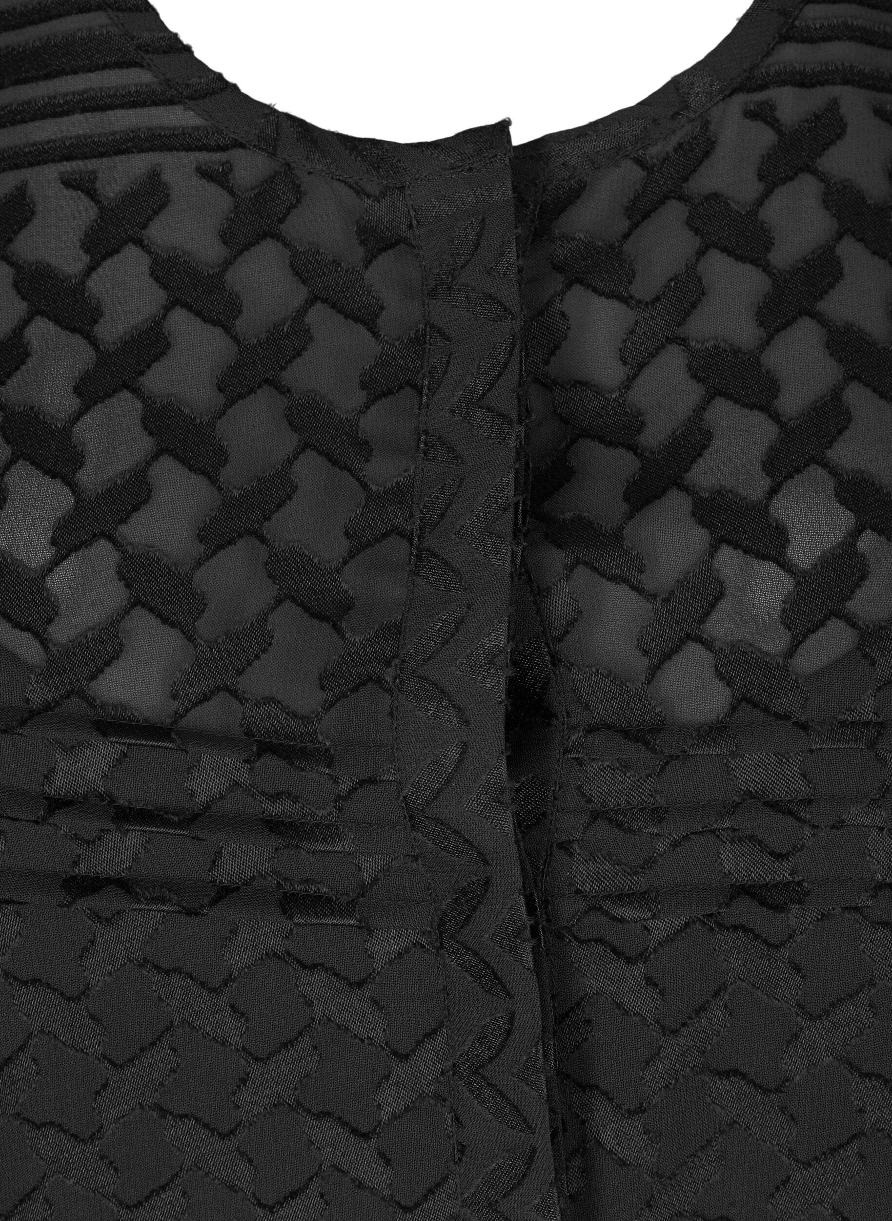 Zizzi Kjole, Black, Packshot image number 2