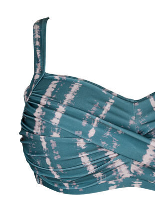 Zizzi Mønstrete bikinioverdel, Tie Dye AOP, Packshot image number 2
