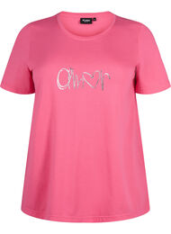 FLASH - T-skjorte med motiv, Hot Pink Amour