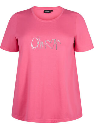 FLASH - T-skjorte med motiv, Hot Pink Amour, Packshot image number 0