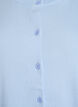 Finstrikket cardigan med rund hals, Bl&aring;, Packshot image number 2