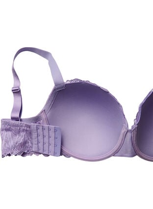 Zizzi Formstøpt blonde-BH med bøyle, Purple Rose, Packshot image number 3