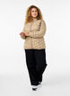 Lett jakke med lommer, Brun, Model image number 1