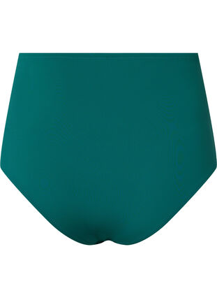 Zizzi Hipstertruse med blonder og høyt liv, Green-Blue Slate, Packshot image number 1