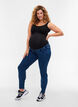 Jeggings med baklommer til gravide, Dark blue, Model image number 2