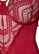 Underwired blondebody med stroppdetalj, R&oslash;d, Packshot image number 2