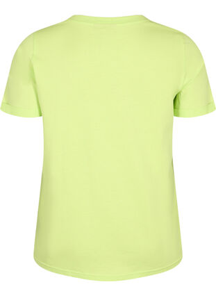 Basis T-skjorte i bomull, Sharp Green, Packshot image number 1
