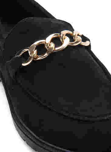 Wide fit loafers, Black, Packshot image number 2