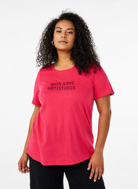 FLASH - T-skjorte med motiv, Rosa FLASH - T-skjorte med motiv, Rosa, Model