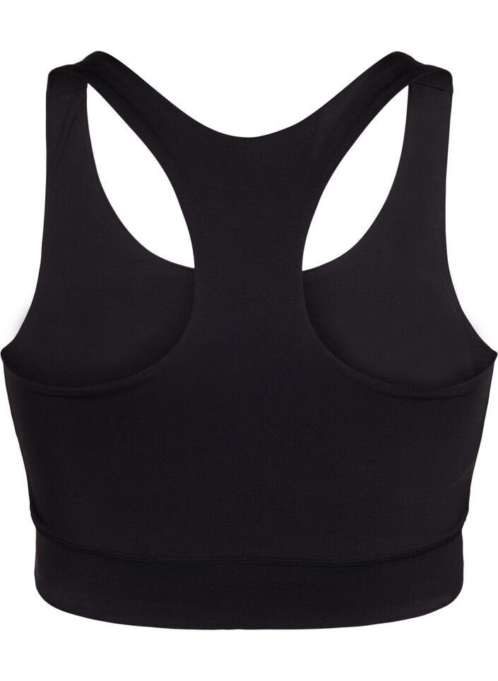 Racerback sportsbh, Black, Packshot