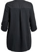Bomullsmuslin tunika med broderie anglaise, Svart, Packshot image number 1