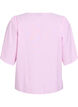 FLASH - Stripete bluse med sløyfer, Rosa, Packshot image number 1