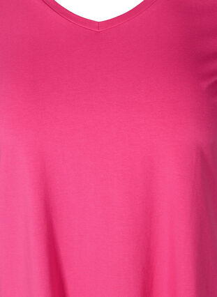 Basis t-skjorte, Fuchsia Purple, Packshot image number 2