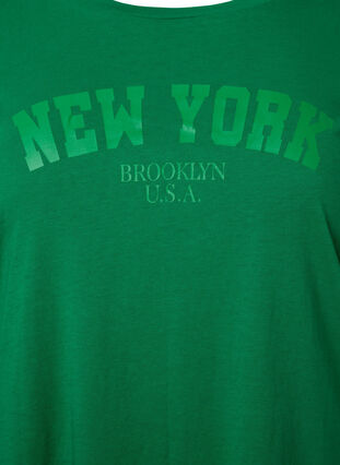 T-skjorte i bomull med tekst, Jolly Green W. New, Packshot image number 2