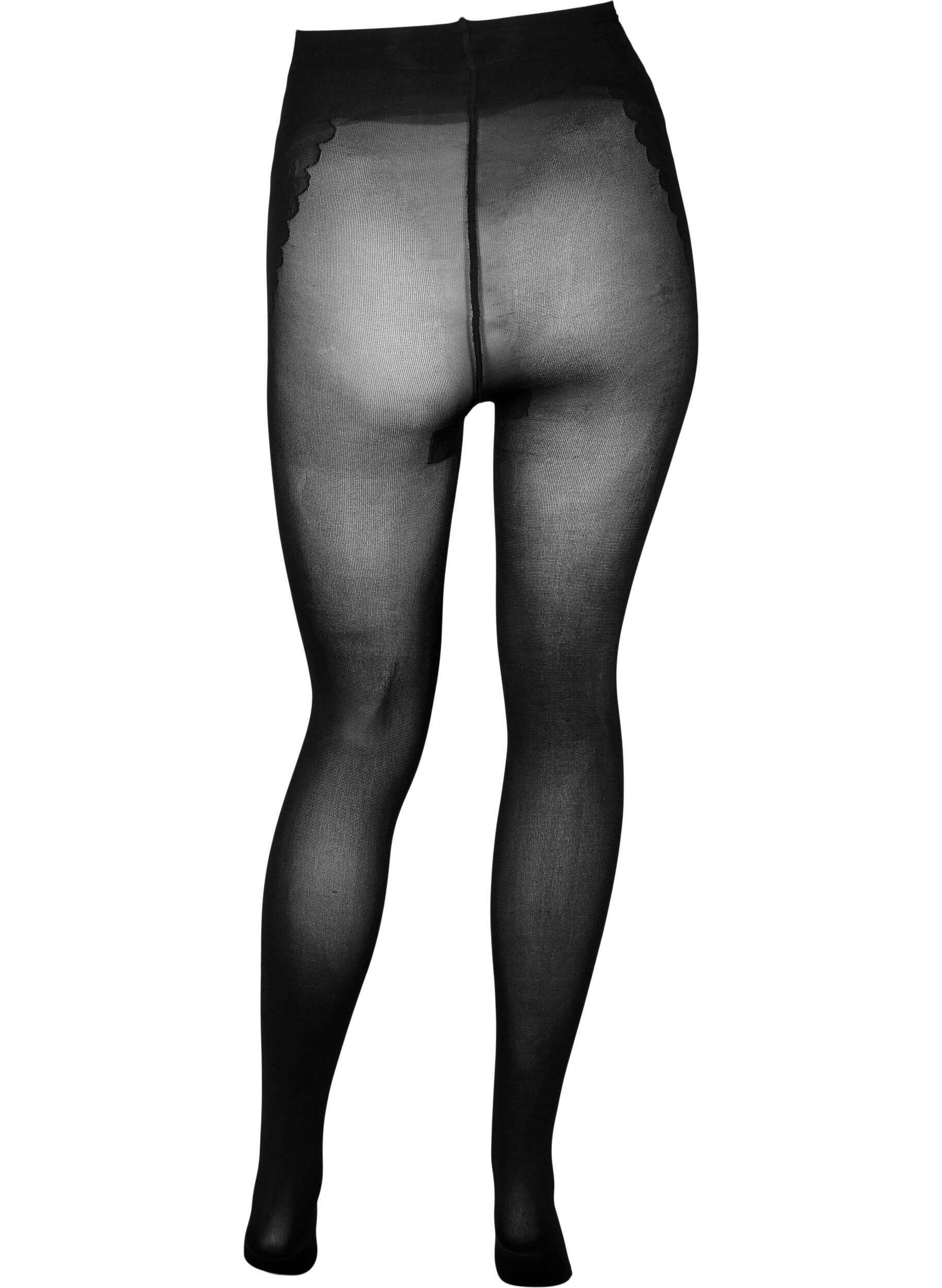 ZizziGraviditetstights i 100 denier, Svart, Packshot image number 1