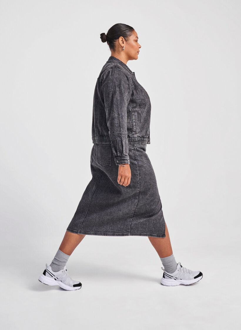 Wide fit - Sneakers med elastiske lisser, Vapor Blue, Image image number 0