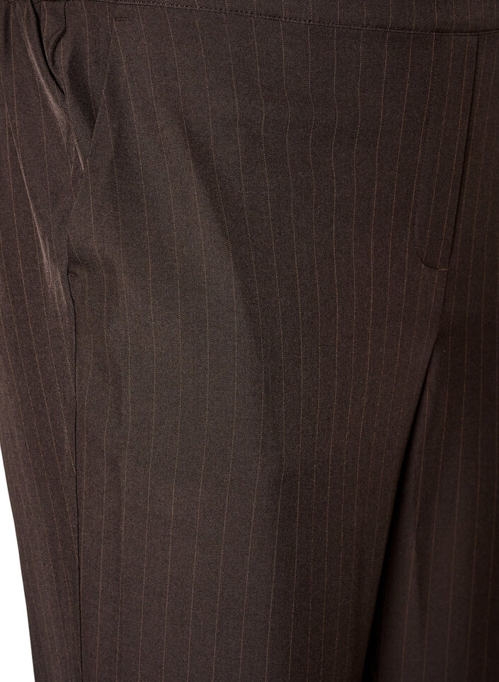 Loose fit bukser med lommer, Brun, Packshot image number 2