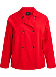 Kort trenchcoat med lommer, Salsa