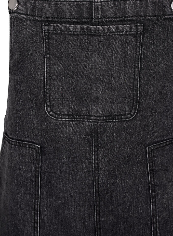 Denimoveraller, Dark Grey Denim, Packshot image number 2
