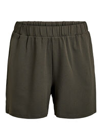 FLASH - Løstsittende shorts med lommer, Grønn FLASH - Løstsittende shorts med lommer