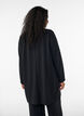 Lang blazer med lommer, Svart, Model image number 2