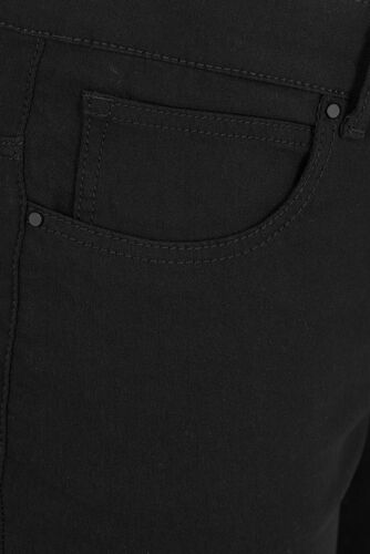 Slim fit bukser med lommer, Black, Packshot image number 2