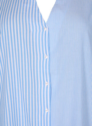Stripete tunika med 3/4 ermer, Marina W. Stripe, Packshot image number 2