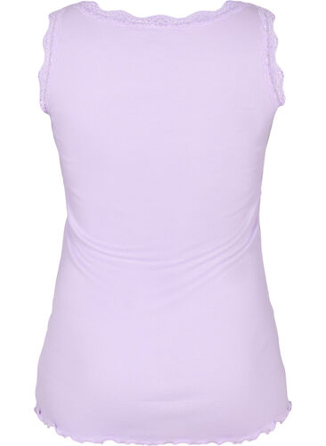 Topp med blondekant, Lilac Breeze, Packshot image number 1