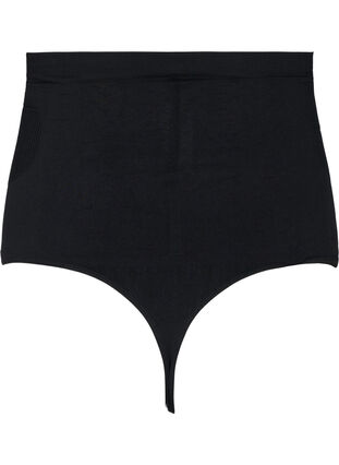 Zizzi Shapewear g-streng med høyt liv, Black, Packshot image number 1