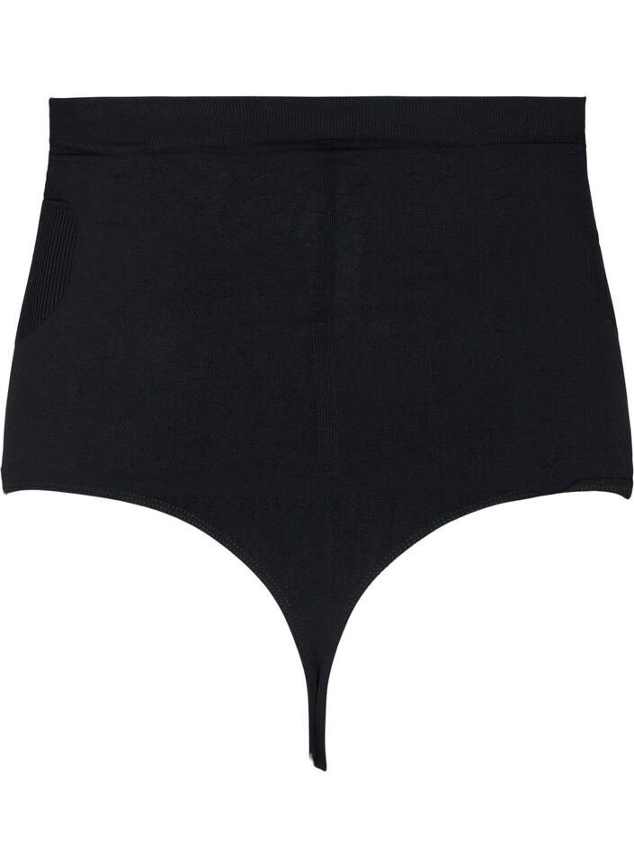 Shapewear g-streng med høyt liv, Black, Packshot image number 1