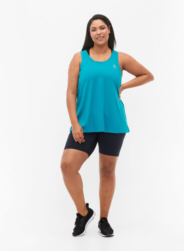 Tettsittende treningsshorts, Night Sky, Model image number 2