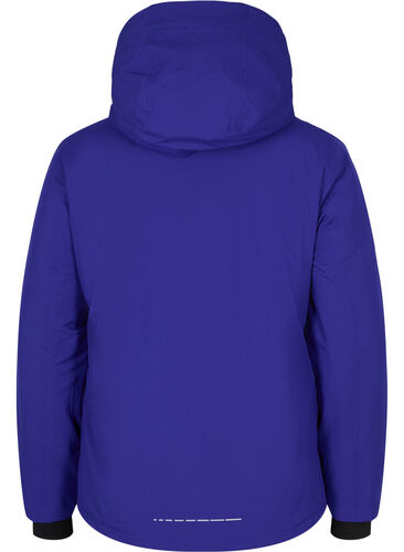 Skijakke med justerbar bunn og hette, Surf the web, Packshot image number 1