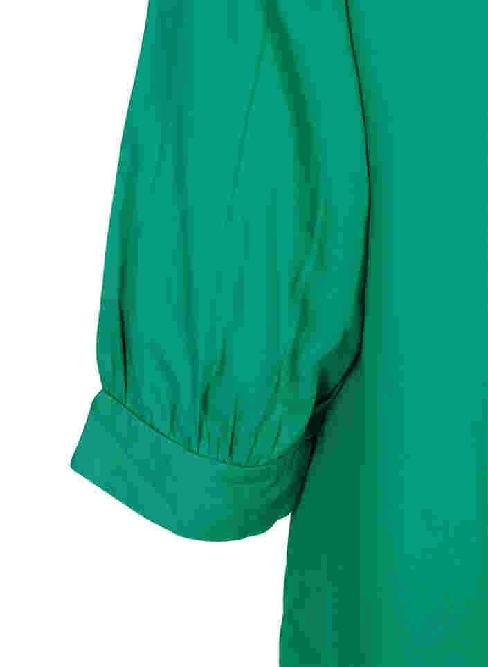Kjole med 3/4-ermer, Jolly Green, Packshot image number 3