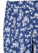 Pysjamasshorts i bomull med blomster, V. Indigo Flower AOP, Packshot image number 2