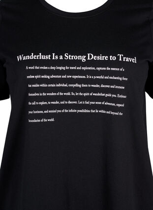 FLASH - T-skjorte med motiv, Black Wanderlust, Packshot image number 2