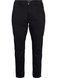 Chinos i bomull, Black