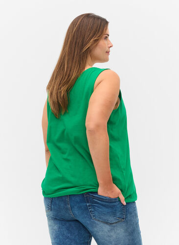 Bomullstopp med strikk nederst, Jolly Green, Model image number 1