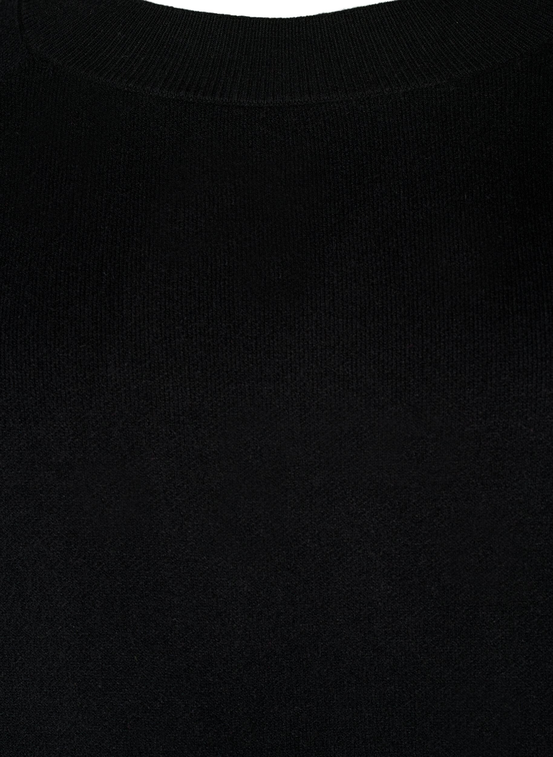 ZizziGenser i viskoseblanding med glidel&aring;s i siden	, Black, Packshot image number 2