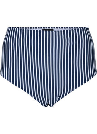 Bikiniunderdel, NS white stripe, Packshot image number 0