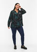 FLASH - bluse med lange ermer og trykk, Black Scarab Flower, Model image number 2