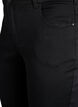 Slim fit Emily jeans med normal midje, Svart, Packshot image number 2
