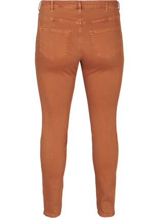 Super slim Amy jeans med høyt liv, Brown ASS, Packshot image number 1